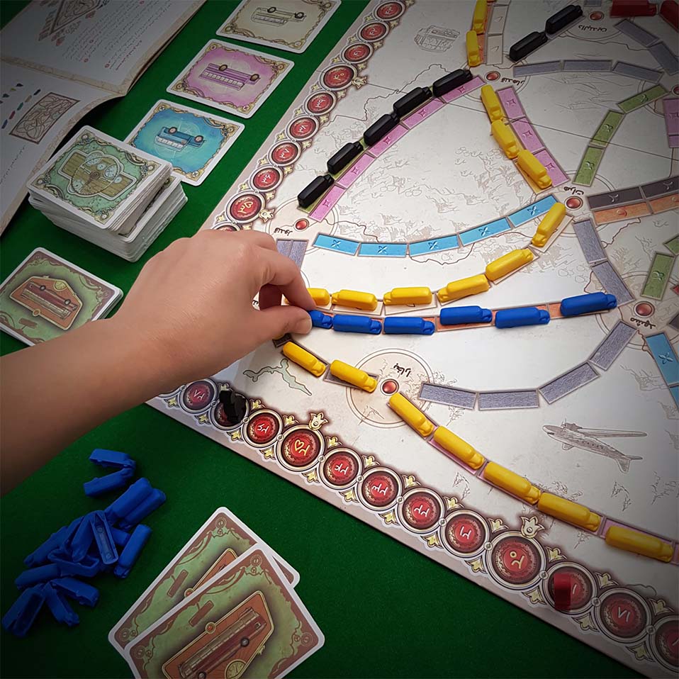بازی شاهراه (Ticket to Ride) - Image 8