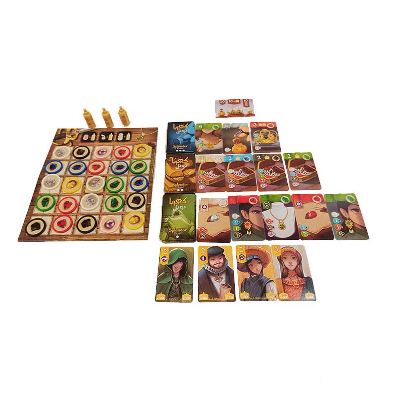 بازی کهربا دوئل (Splendor Duel) - Image 3