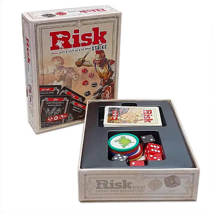 بازی ریسک کارتی (RISK STRIKE) - Image 2