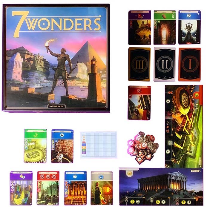 بازی عجایب هفتگانه (SEVEN WONDERS) - Image 2